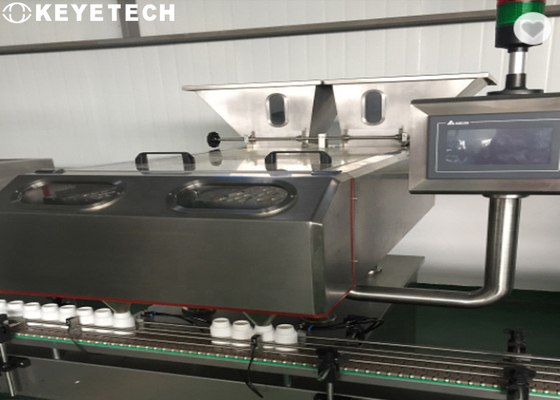 SS304 Structure Cap Closures Camera Inspection Machine with AI CVS System