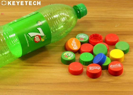Beverage Bottle Cap Inspection System with High Pixel Industrial Camera