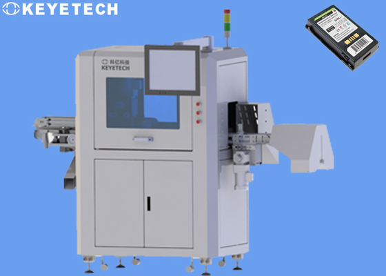 Barcode and date codes Visual Inspection equipment with conveyor belt structure