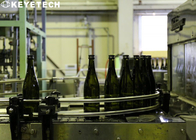 AI Vision Bottle Inspection System Production Quality Control For Sake Bottles