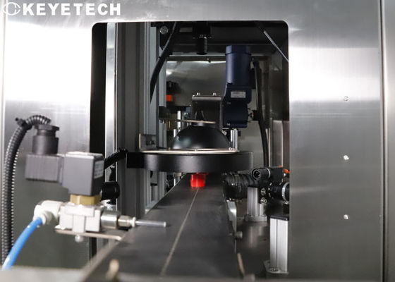 6 Industrial Camera Cap Visual Inspection Machine to Check Sub-quality Products