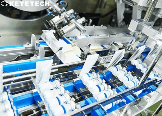 Milk Beverage Helicap Automatic Visual Inspection System with Bowl Feeder