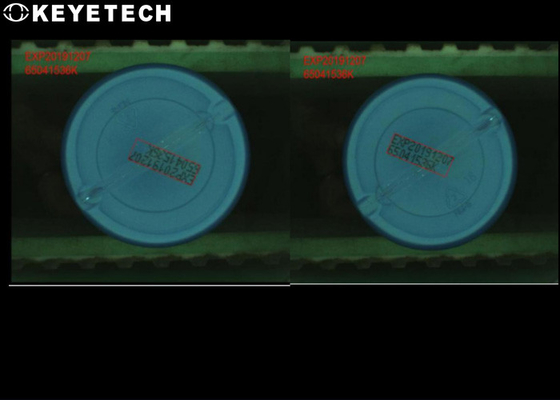 Video Visual System Label Inspection Machine For Gel Water Bottle Packaging 100pcs/Min