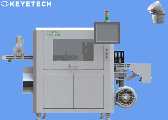21 Inches Touch Screen Ai Inspection System for Paper Cup Surface Defect Detection
