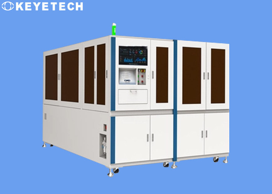 Cylinder Li-Ion Battery Positive Negative Electrode Slice CCD Visual Inspection System