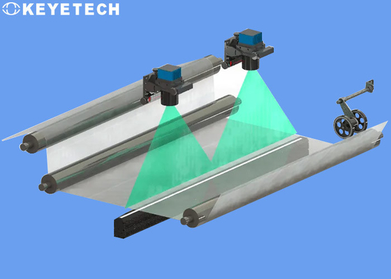 CCD Camera Film Surface Defect Visual Inspection System Online
