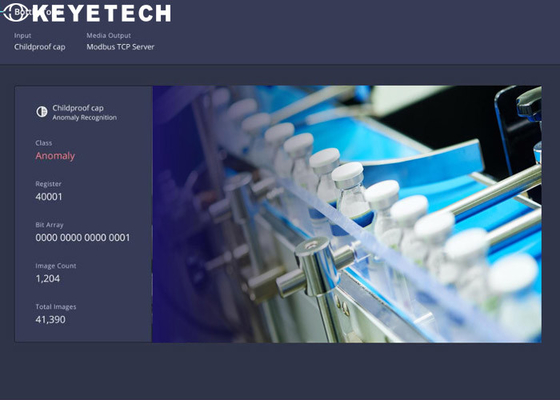 HDPE Bottle Vision Inspection Machine Online Optical Camera Inspection System