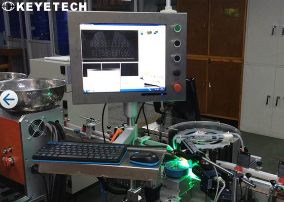 Bottle Cap Anti Counterfeiting Inkjet Code OCR Inspection System