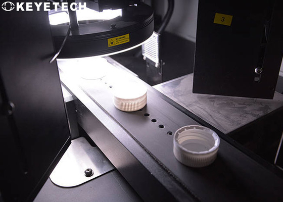 Plastic Packaging Visual Inspection Machine With Bottle Cap Image Display
