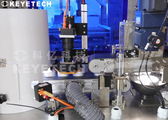 On-line Caps Detector Equipment At High Speed Max 1000 Pcs / Min