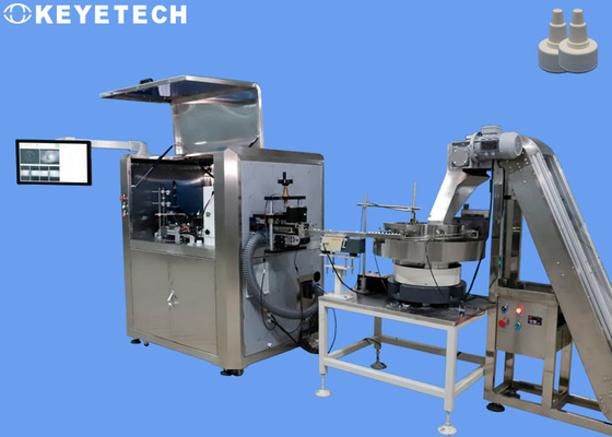 Pharmaceutical Nozzle Caps Visual Inspection Machine With Ai Intelligent System