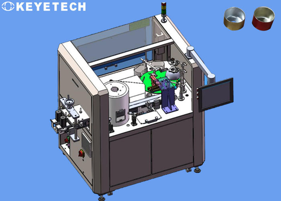 Inspection System For The Quality Control Of Aluminum Caps And Closures