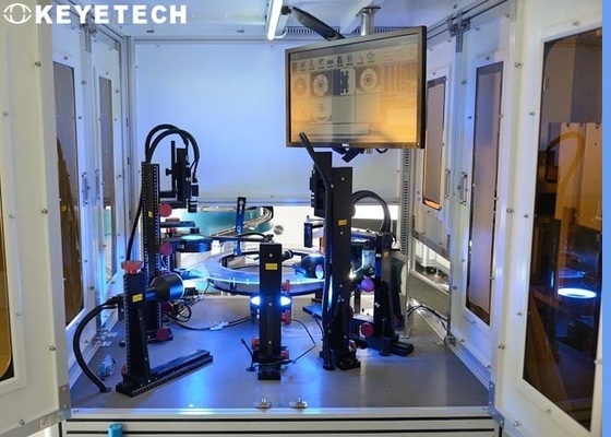 Visual Inspection System Using On Dairy Label Shift And Packaging