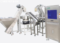 On Line Bottle Cover Detector Equipment Connected With Auto Cap Feeder