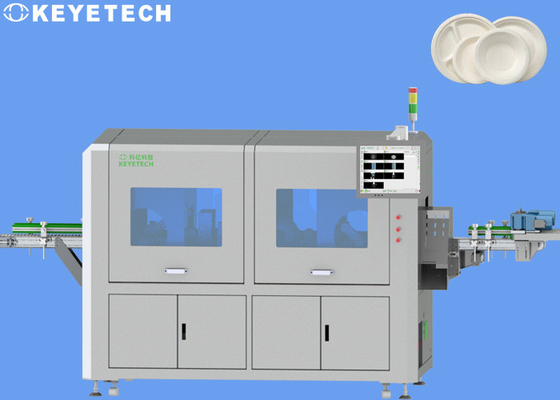 Paper Round Plate Visual Inspection System Surface Defects Detector