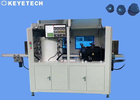 Toiletries Flip Cap Visual Inspection System For Ring Broken Defects Detection