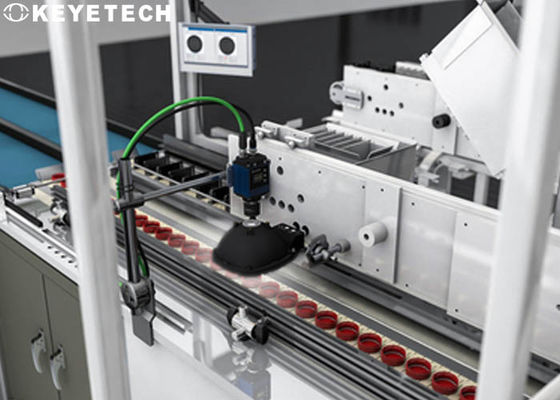 Spout Cap Bottom Vision Inspection Machine Online Quality Sorting System