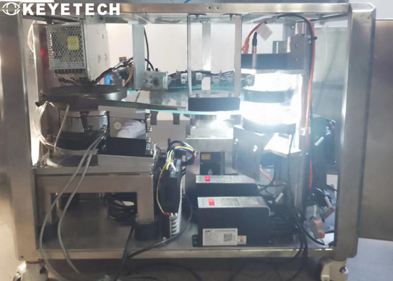 38mm Water Cap Visual Inspection Machine Checking Thread Inner Plug Defect Issue