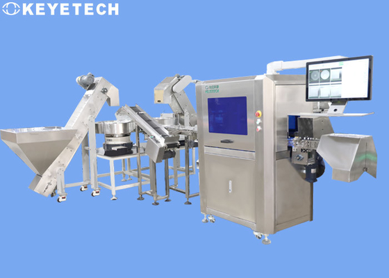 Vision Inspection Machine Examine Equipment Up To 200pcs/min Accuracy ≤0.5mm