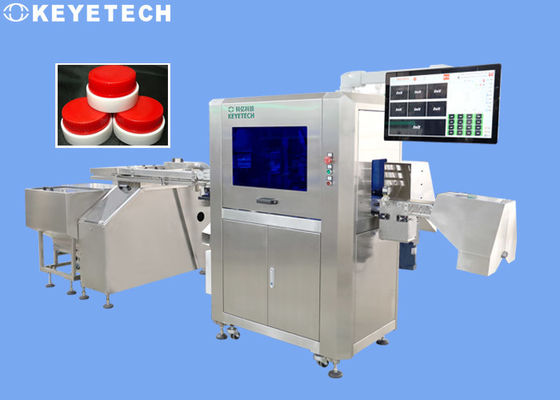 Seasoning Cap Vision Inspection System 360 Degree Defect Capture System