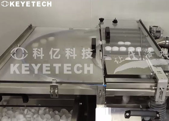 HMI Support Cap Vision Inspection Machine for FMCG Plastic Packaging Quality Checking