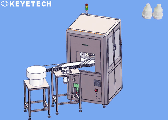 HD Touch Screen Eye Drop Cap Examining Utility with Glass Turntable Inspection