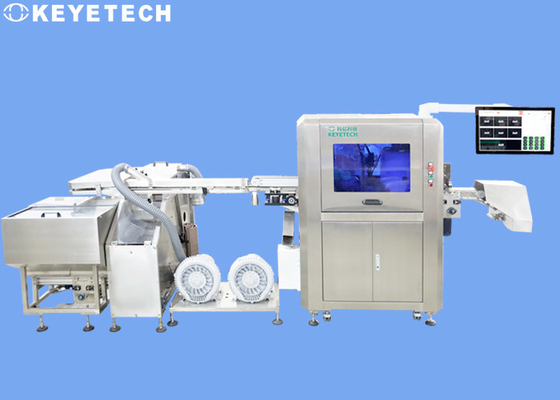 38mm Water Cap Visual Inspection Machine Checking Thread Inner Plug Defect Issue