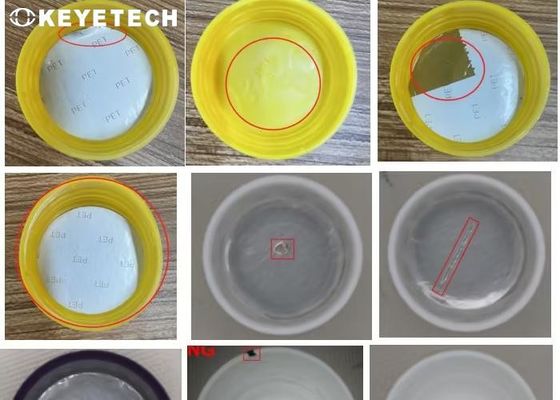 SS 304 Vision Inspection Machine Applications Surface Flash, Short Mold, And Black Spot