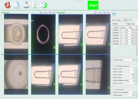 Off-line PET Preform Vision Inspection Machine with Material Handling Device