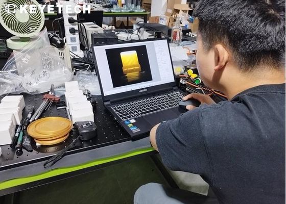 Visual Inspection System for 10.6mm Spout Cap Surface Defect Detection