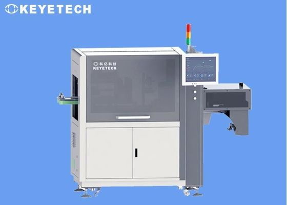 High Precision Tethered Cap Visual Inspection Machine with Online Statistics