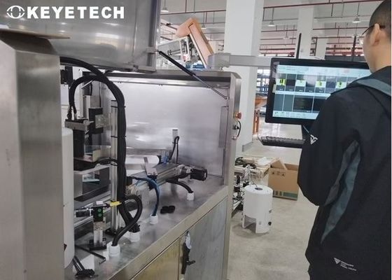 Induction Seal Inspection, Verification, Bottle Cap Assembly Inspection Machine
