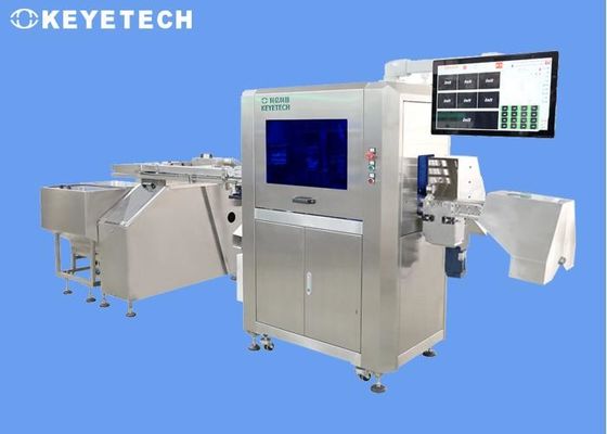 Dome Water Cap Vision Inspection Machine with Online Rejection System