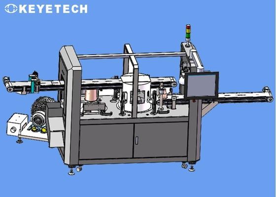 AI Based Camera Inspection Machine Before IML Cup Loading and Stacking