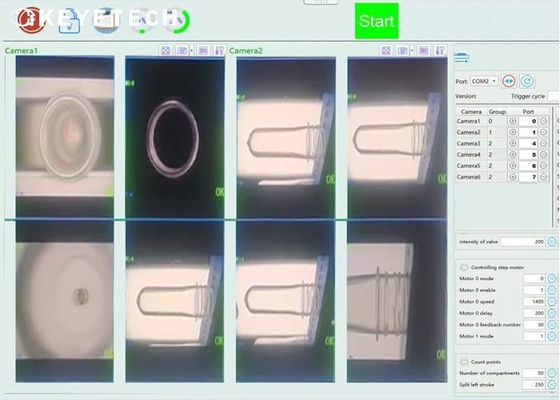 Visual Inspection Machine Quality Control Vision System for PET Preforms