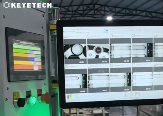 Glass Bottle & Cap Packaging Inspection Equipment with Stroboscopic Light Source