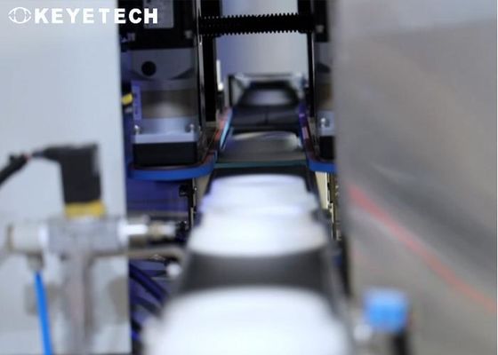 Molded Pulp Coffee Lid Visual Inspection Machine with Latest AI Algorithm