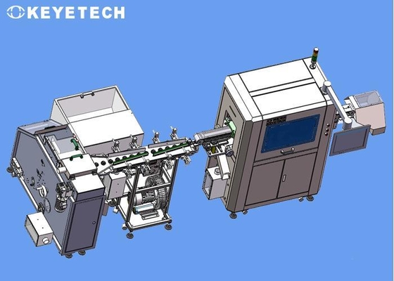 360 Degree Cap Vision Inspection System For 20mm~38mm Bottle Closures