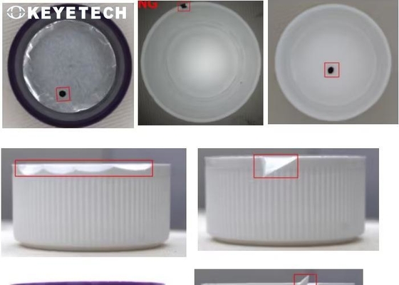 HMI Touch Screen Support Online Offline Camera Vision Inspection Machine