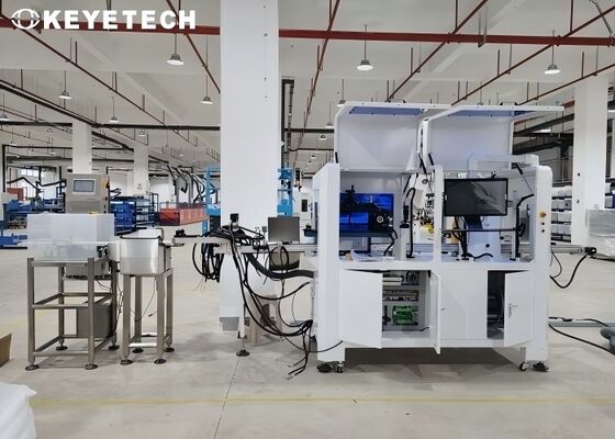 Lubricant Oil Bottle Checkweigher with AI Vision Inspection Machine