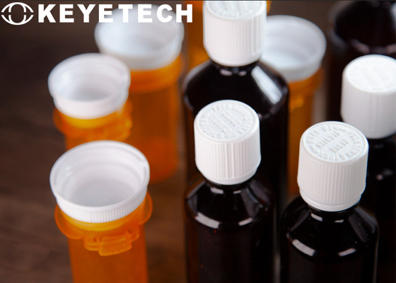 Pharmaceutical Packing Bottle Caps Detecting Equipment 5 - 60mm For Assembly Line