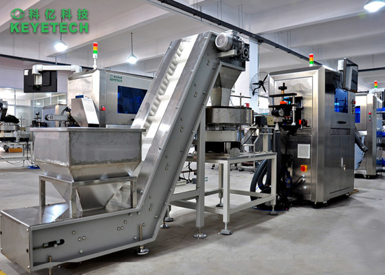 2L Dairy Handle Bottle Optical Vision Inspection System Inline with Weighing Machine