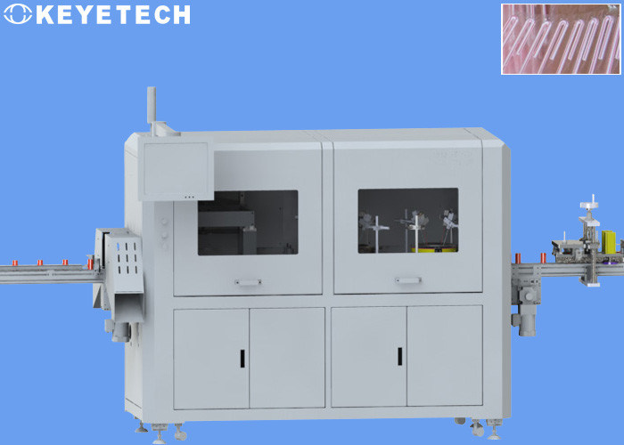 Roll Package Beverage Straw Vision Inspection Machine with Labeling Device