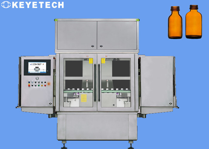 Syrup Bottle Full Checking Visual Inspection Machine For Pharma Packages