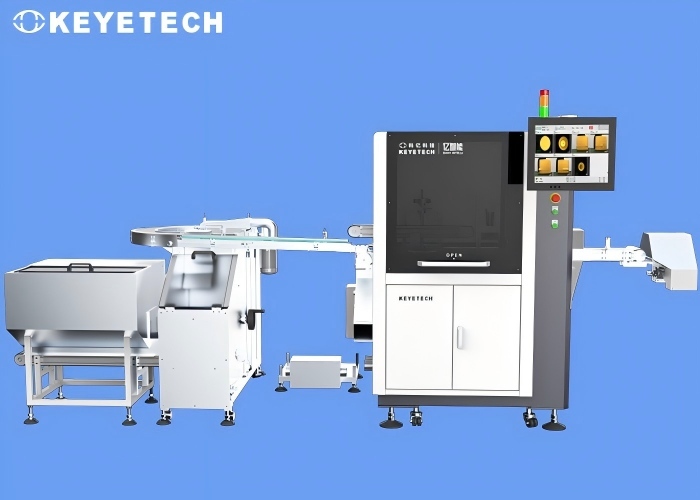Oil Spout Cap Vision Inspection Machine Online Printing Defect ...