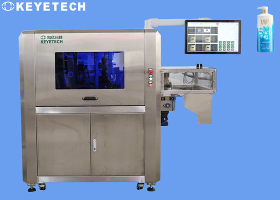 ODM Automatic Packaging Inspection Equipment Machine For Shower Gel bottle Label