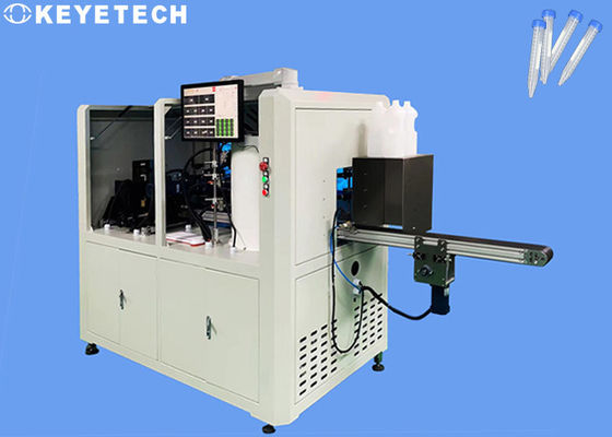 Plastic Medical Tube Surface Defect Checking Camera Vision Inspection Machine
