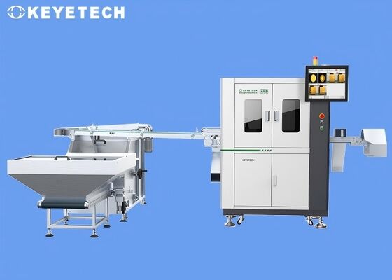 Plastic Anti-theft Cap Vision Inspection and Defect Sorting Machine