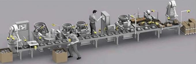 Paper Round Plate Visual Inspection System Surface Defects Detector